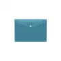 Busta con stampa Forpus, A4, plastica, blu trasparente