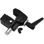 Gancio Quick-Lock EUROLITE TH-2SC nero — gancio per rigging per sospensione su truss e palco