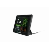 Stazione meteo BLAUPUNKT WS25BK — Monitor per temperatura e umidità interna/esterna, nero, 1 sensore, display LCD