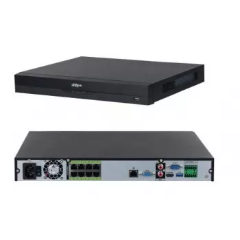 Dahua Technology WizSense DHI-NVR5208-8P-EI videoregistratore di rete 1U nero