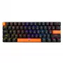 Tastiera meccanica Baracuda Dolphin nero layout US con Red Switches