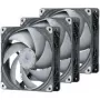 Ventole per case Phanteks T30 PWM 140 mm - confezione da 3, grigio