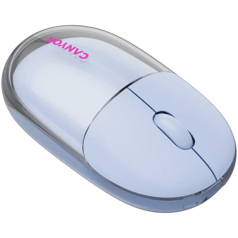Canyon On Click 24 – mouse ottico wireless 2in1 Bluetooth / 2,4 GHz – 1200 dpi – batteria