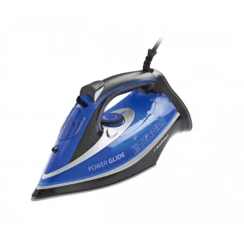 Ferro da stiro Blaupunkt HSI401 ferro da stiro a vapore piastra in acciaio inox 2600 W blu, bianco