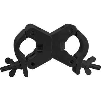 Morsetto orientabile EUROLITE TPC-35S nero — morsetto per illuminazione per truss e tubi