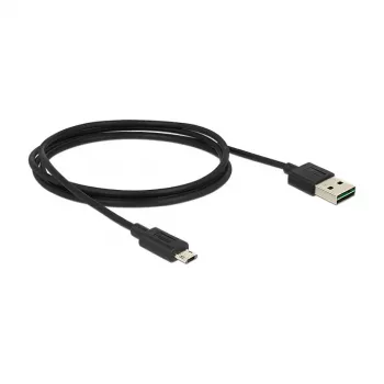 Cavo USB DeLOCK 83844 USB 2.0 1 m USB A Micro-USB B nero