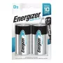 Batterie alcaline Energizer D Max Plus, confezione da 2