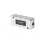 Presa di rete LANBERG PLC-6SL1-S, Cat6 S/FTP (S-STP), argento, 82×35×23 mm