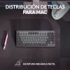 Logitech MX Mechanical Mini for Mac Tastiera wireless, Bluetooth, grigio siderale (920-010837)