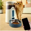 Panasonic CP-JNF01CW distributore di cibo e acqua per cani/gatti plastica, acciaio inox bianco universale distributore automatico per animali domestici
