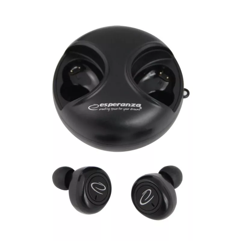 Cuffie/auricolari Esperanza EH228K wireless in-ear per chiamate/musica micro-USB Bluetooth nero