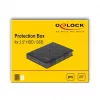 Delock Protection Box - Custodia protettiva per disco rigido - Capacità: 1 disco (2.5) - grigio (18368)