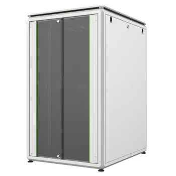 Armadio rack 19 pollici Lanview RDL26U81WH – 26U spazio di montaggio verticale, bianco