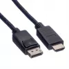 Cavo ROLINE 11445780 1 m DisplayPort a HDMI nero