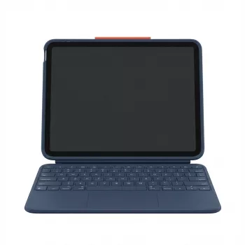 Custodia con tastiera Logitech Rugged Combo 4 Touch per iPad 10ª gen. – Classic Blue
