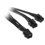 Cavo adattatore di alimentazione Kolink PGW-AC-KOL-050, da 6-pin PCIe a 2x 6-pin PCIe, 0,15 m, nero