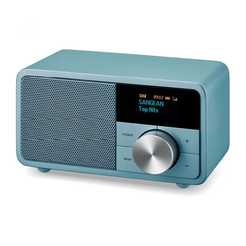 Sangean DDR-7 Norse Blue radio da tavolo, DAB+, FM, AUX, Bluetooth, turchese