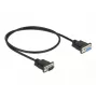 Cavo seriale DeLOCK 86613 nero 0,5 m RS-232