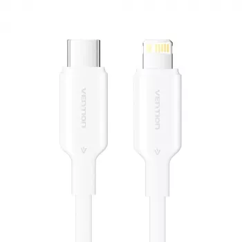 Cavo da USB-C a Lightning 3A 480Mbit/s 1 m bianco