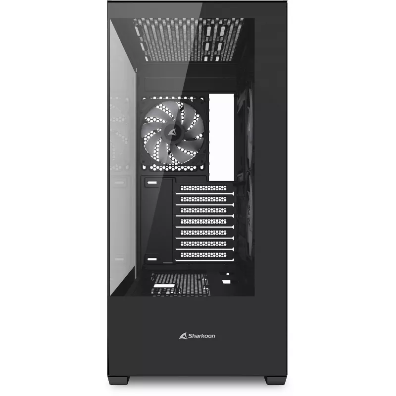 Sharkoon SK6 ARGB Tower ATX nero – case Mid-Tower ATX con illuminazione ARGB e pannello laterale in vetro temperato