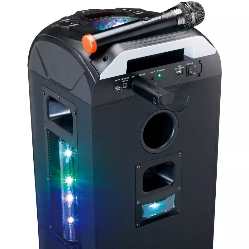Microfono da palco Lenco MCW-011BK
