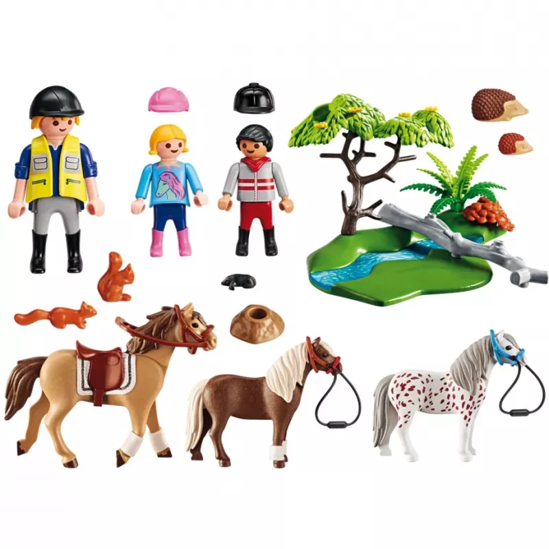 Playmobil Country Horseback Ride - animale - Country Horseback Ride - 4 anni - multicolore (5685)