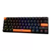Tastiera meccanica Baracuda Dolphin nero layout US con switch Blue
