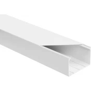 Barra per installazioni elettriche OEM 5961Z bianca LS 90×60 mm, 2 m — confezione da 8