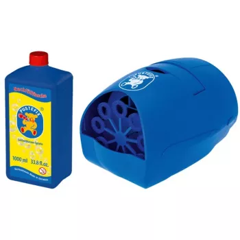 Soluzione per bolle di sapone Pustefix 869790, 1000 ml, giocattolo per la motricità orale, per bambini dai 10 anni in su