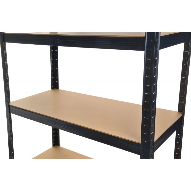 Topeshop scaffale P9040 scaffale porta attrezzi da giardino autoportante acciaio zincato, MDF