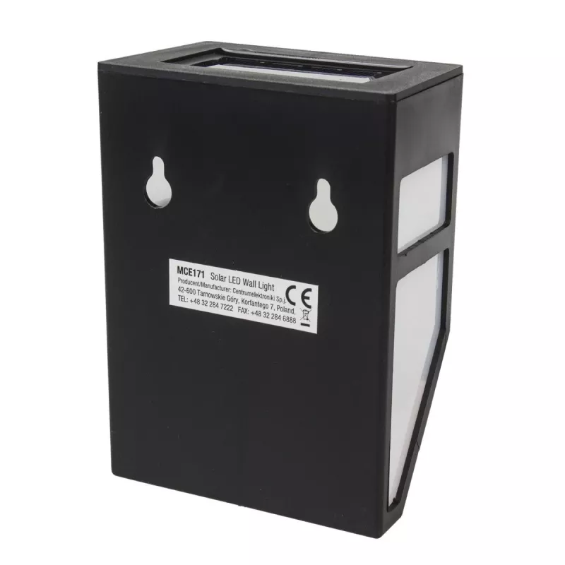 Lampada solare da giardino MACLEAN MCE171 set da 2 lampade da esterno a LED a energia solare