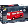 Giocattolo da costruzione Cobi Volkswagen T2b Feuerwehr scala 1:35, rosso