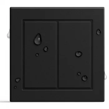Interruttore luce Senic Friends of Hue policarbonato nero leva wireless