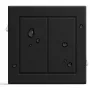 Interruttore luce Senic Friends of Hue policarbonato nero leva wireless