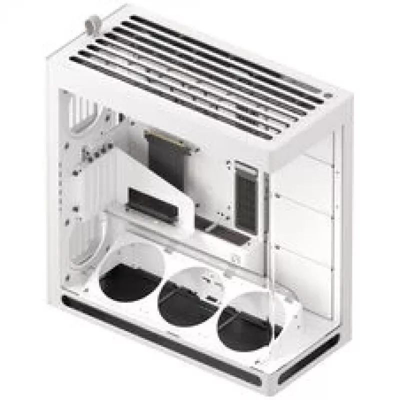 Case PC HAVN HS 420 VGPU + raffreddamento a liquido PHANTEKS Glacier One 420D30 X2 DRGB AiO - 420 mm, bianco