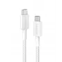 Anker Innovations 322 cavo USB-C a USB-C nylon 0,9M 60W bianco - cavo - digitale/dati (A81F5G21)