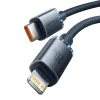 Baseus Crystal Shine CAJY000301 Cavo da USB-C a Lightning, 20 W PD, 2 m, Nero