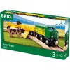 Treno Ravensburger BRIO Farm Train 33404 – tema fattoria, multicolore, per età 0,3–99