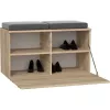 Scarpiera chiusa Top e Shop OPAL SZAFKA SONOMA — rovere, 850×450 mm, truciolare, struttura 16 mm