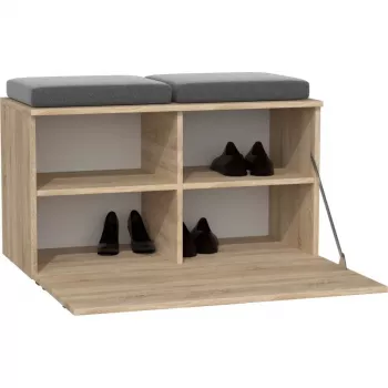 Scarpiera chiusa Top e Shop OPAL SZAFKA SONOMA — rovere, 850×450 mm, truciolare, struttura 16 mm