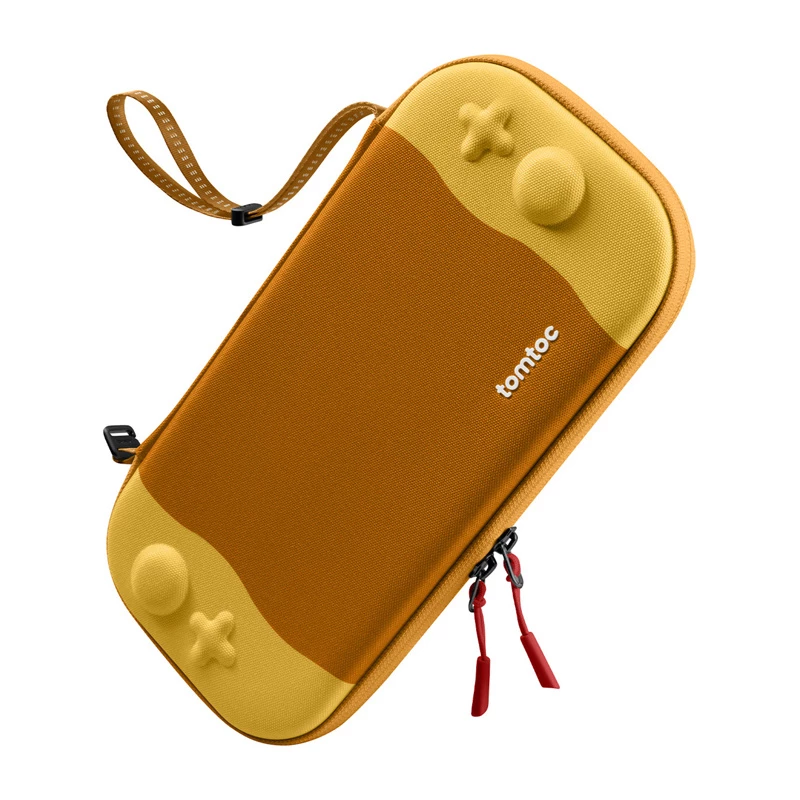 Custodia protettiva sottile Tomtoc FancyCase-G05 per Nintendo Switch 2, giallo