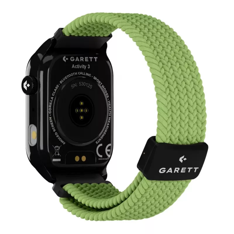 Smartwatch Garett Activity 3 nero — funzioni base di fitness e notifiche