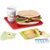 Melissa & Doug Slice & Stack Sandwich Counter 6074860 cucina giocattolo in legno