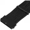 SilverStone PP07E - cavo prolunga alimentazione - ATX, 24 poli (M) a ATX, 24 poli (F) - 30 cm - nero
