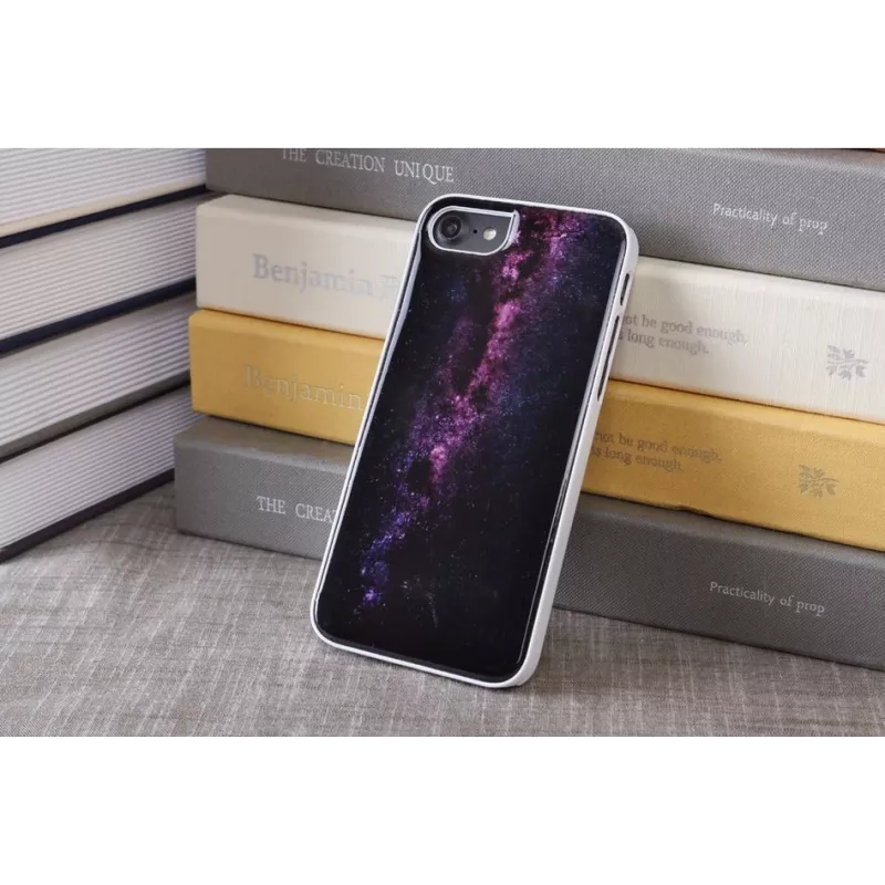 Custodia iKins per Apple iPhone 8/7 — via lattea bianco