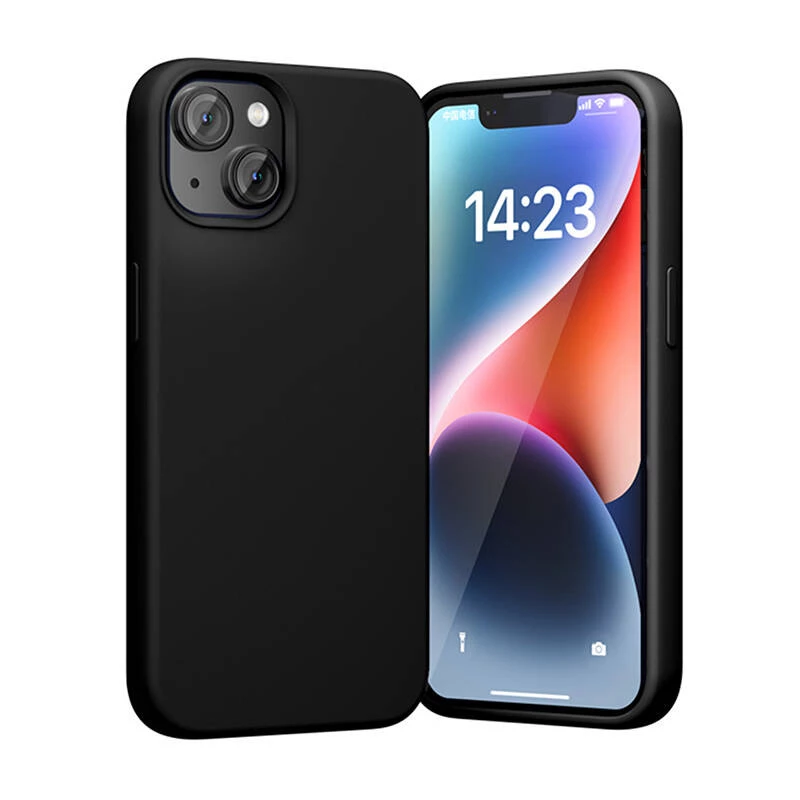 Custodia protettiva Vention KUEB0-20 per iPhone 14 Plus, nera, sottile Fit