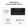 Tastiera meccanica Keychron V6 Ultra 8K – Full-Size 100% QWERTY, Bluetooth, RGB, nero