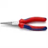 KNIPEX 30 35 160 – Pinza piatta a punte – 2,5 mm – 4,1 cm – Acciaio – Blu/Rosso – 16 cm