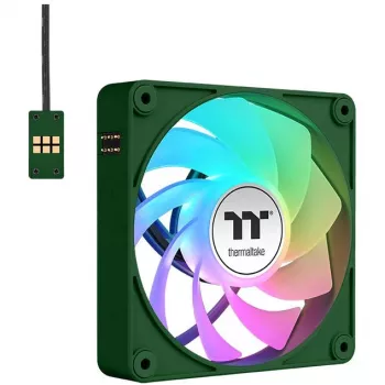 Ventole Thermaltake CT140 EX Reverse ARGB Sync 14 cm Racing Green 3 pezzi