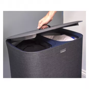 Portabiancheria Joseph Joseph Tota 90 L nero